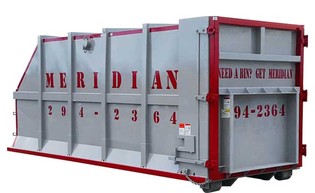 40 cubic yard Enclosed Bin
