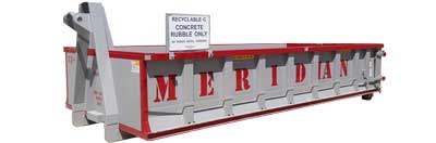 13 cubic yard Concrete Recycling Bin