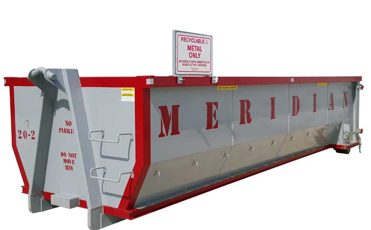 20 cubic yard Metal Recycling Bin