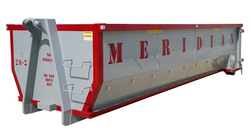 20 cubic yard Shingle Recycling Bin