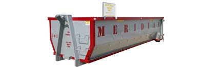 20 cubic yard Wood Recycling Bin