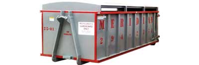 25 cubic yard Cardboard Recycling Bin